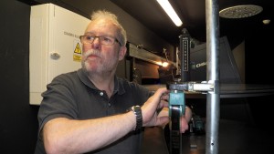 Pere Vila, proyectista de 35mm.