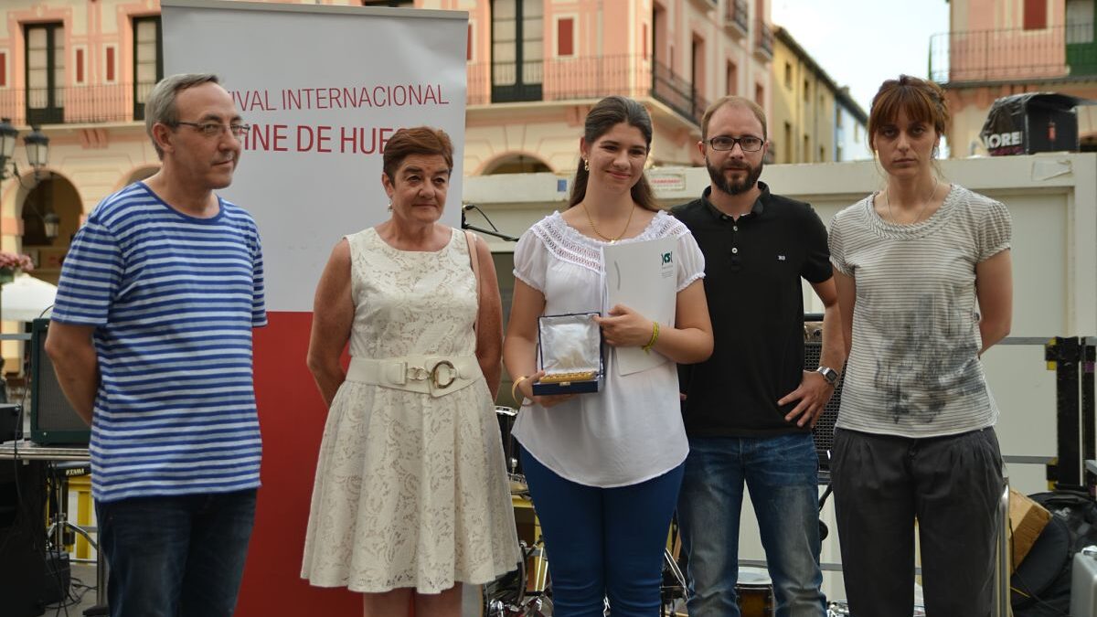 De izquierda a derecha, Chema Aniés, Aurora Abad, Maria Elisa Becana, Ruben Moreno y Azucena Garanto (Foto: Jorge Dueso)