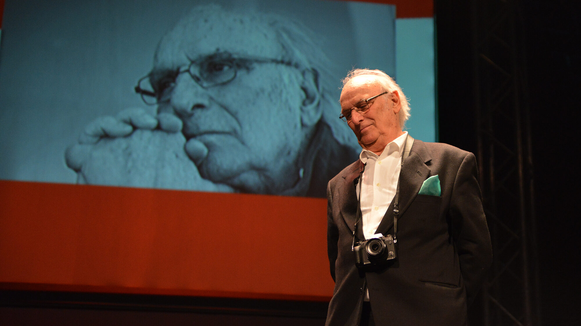 Carlos Saura dará su nombre al Premio Ciudad de Huesca del Festival Internacional de Cine (Foto - Jorge Dueso)