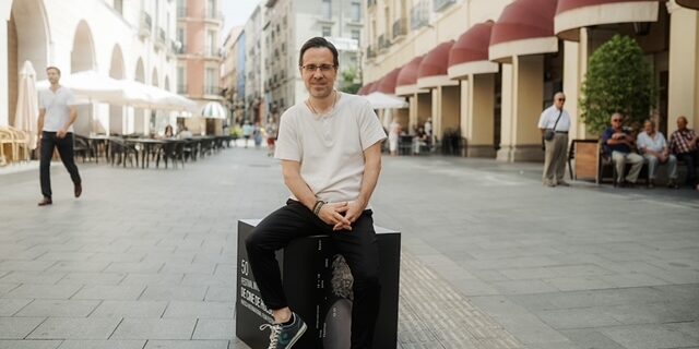 Germán Roda en el Festival de Cine de Huesca
