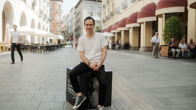 Germán Roda en el Festival de Cine de Huesca
