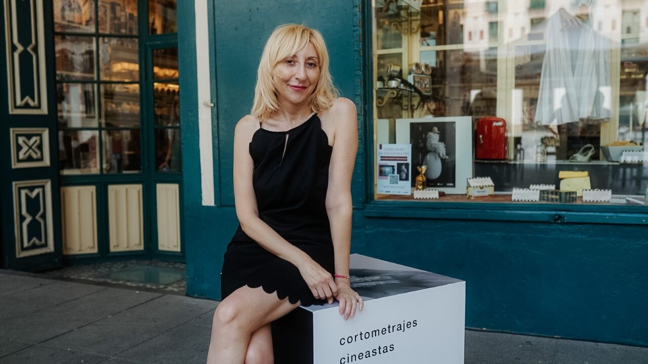 Vicky Calavia presenta su proyecto en el Festival de Huesca