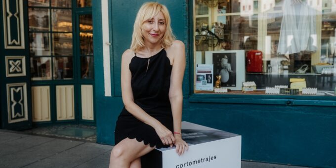 Vicky Calavia presenta su proyecto en el Festival de Huesca