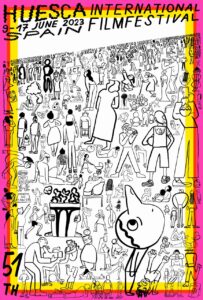 El cartel oficial del 51HIFF está diseñado por It's Raining Elephants 